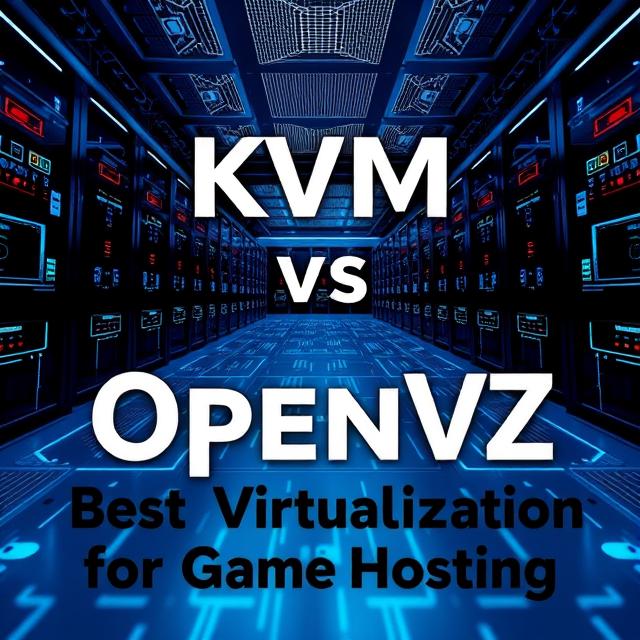 KVM vs OpenVZ: Best Virtualization for Game Hosting
